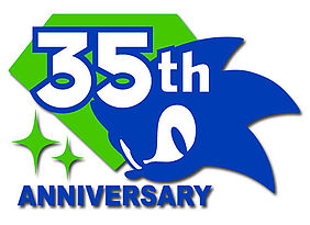 Teaser Sonic 35th Anniversary Logo