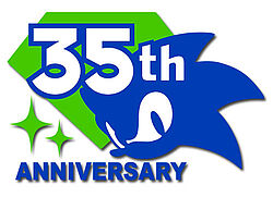 Teaser Sonic 35th Anniversary Logo