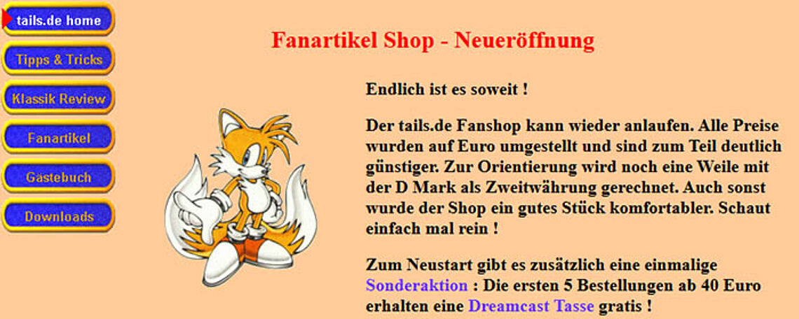 Teaser Tails.de