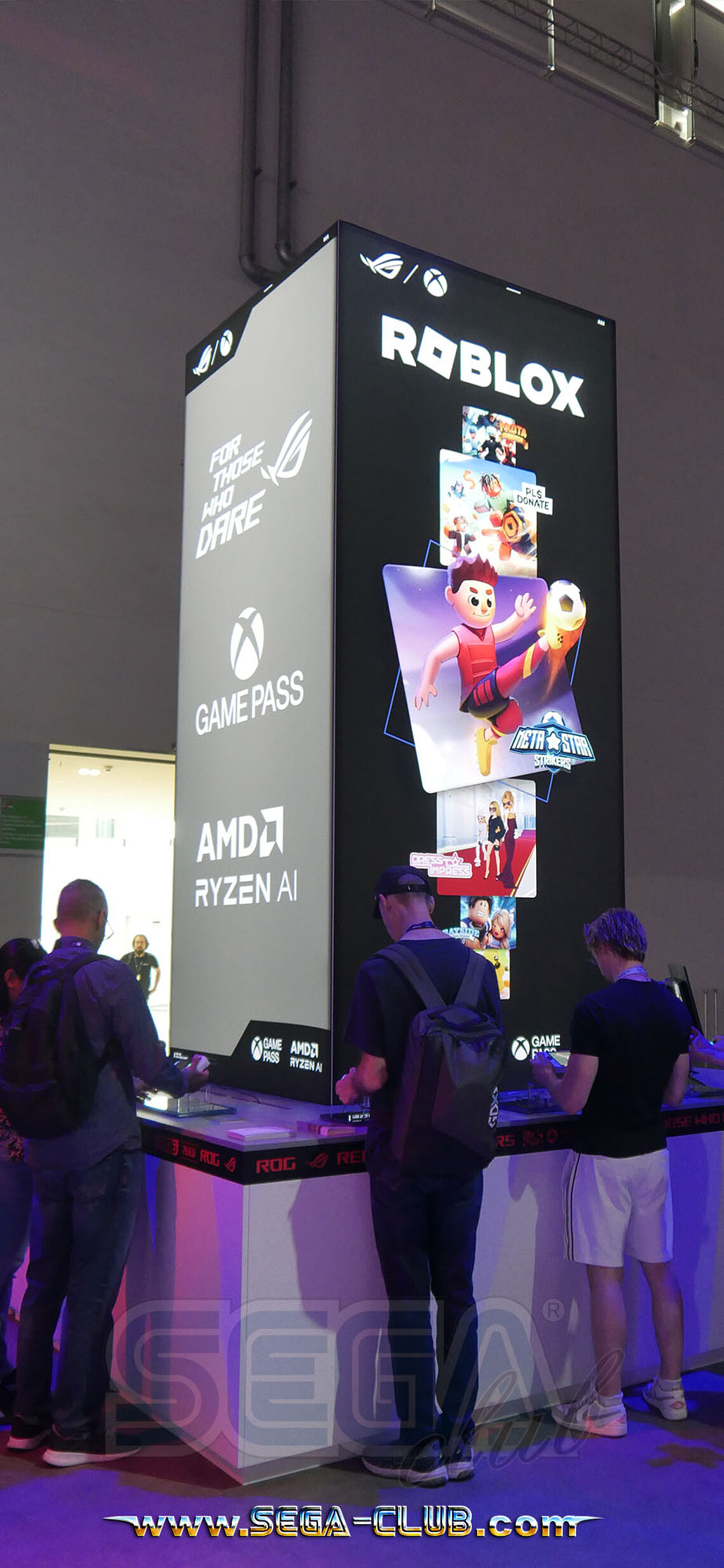 Roblox, AMD, Xbox Gamepass: an der Säule gibt es mehere Xbox Asus Rog Ally