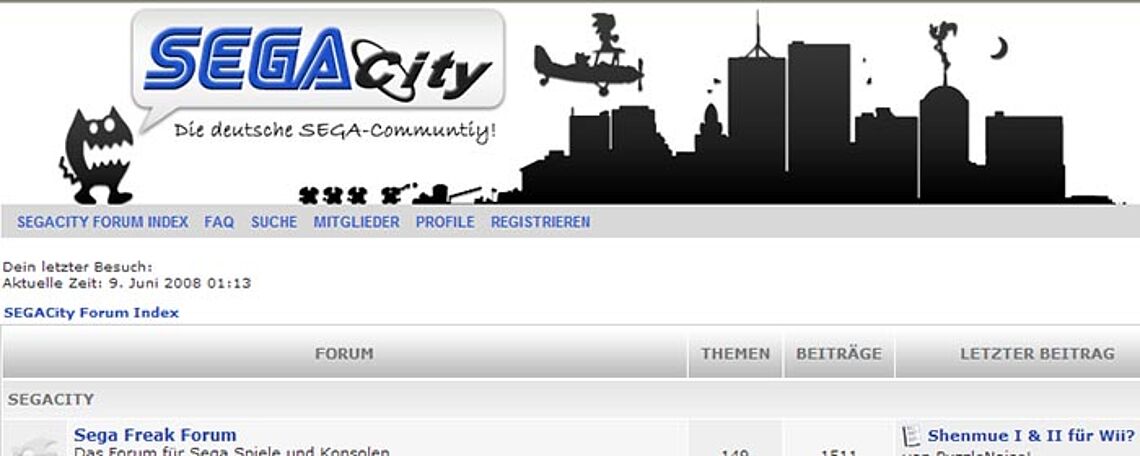 Teaser SegaCity.de