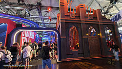 Zwischengang zwischen Stranger Than Heaven und dem Basilica Administratum Aufbau aus Warhammer 40,000