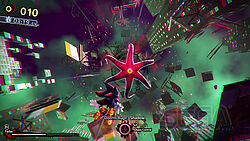 Shadow im Sturzflug einer zerklüfteten Welt hin zum Dooms Eye