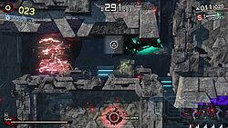 Mit dem Doom Speer betäubt Shadow Gegner, um sie zu besiegen und rechtzeitig ans Ziel zu gelangen