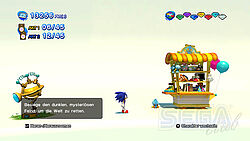 Sonic Shop: Hier gibt es Items