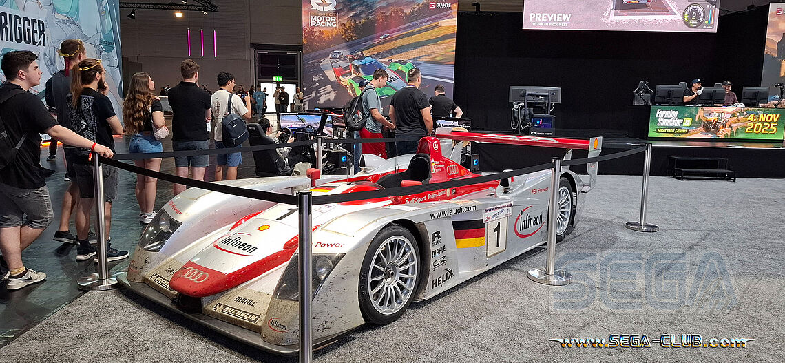 Audi Le Mans Fahrzeug bei Project Motor Racing