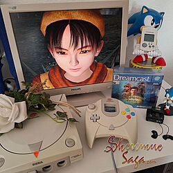 Shenmue 1 auf Dreamcast: Artwork von Shanhua