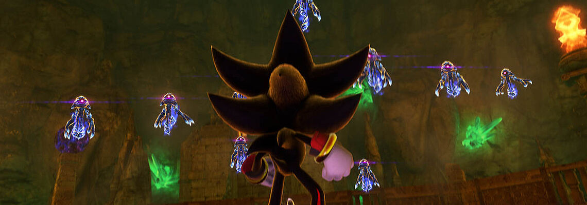 Shadow im Kampf gegen Mephiles