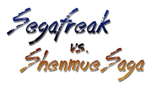 Schriftzug: Segafreak vs. Shenmue Saga