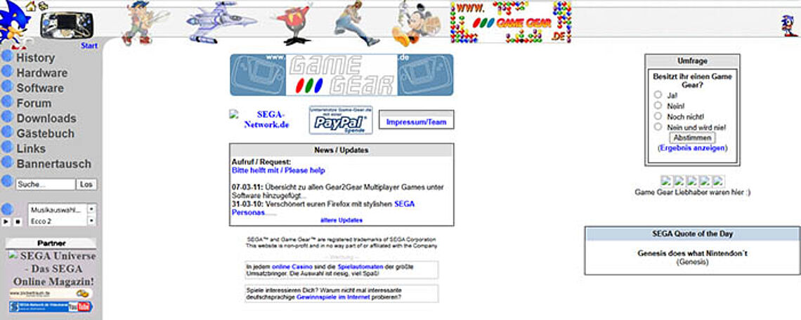 Teaser Game-Gear.de