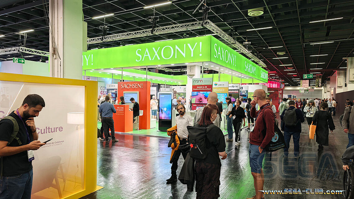 Saxony: Auch Sachsen hatte einen Stand intern