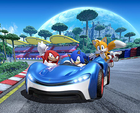 Artwork: Sonic, Tails und Knuckles