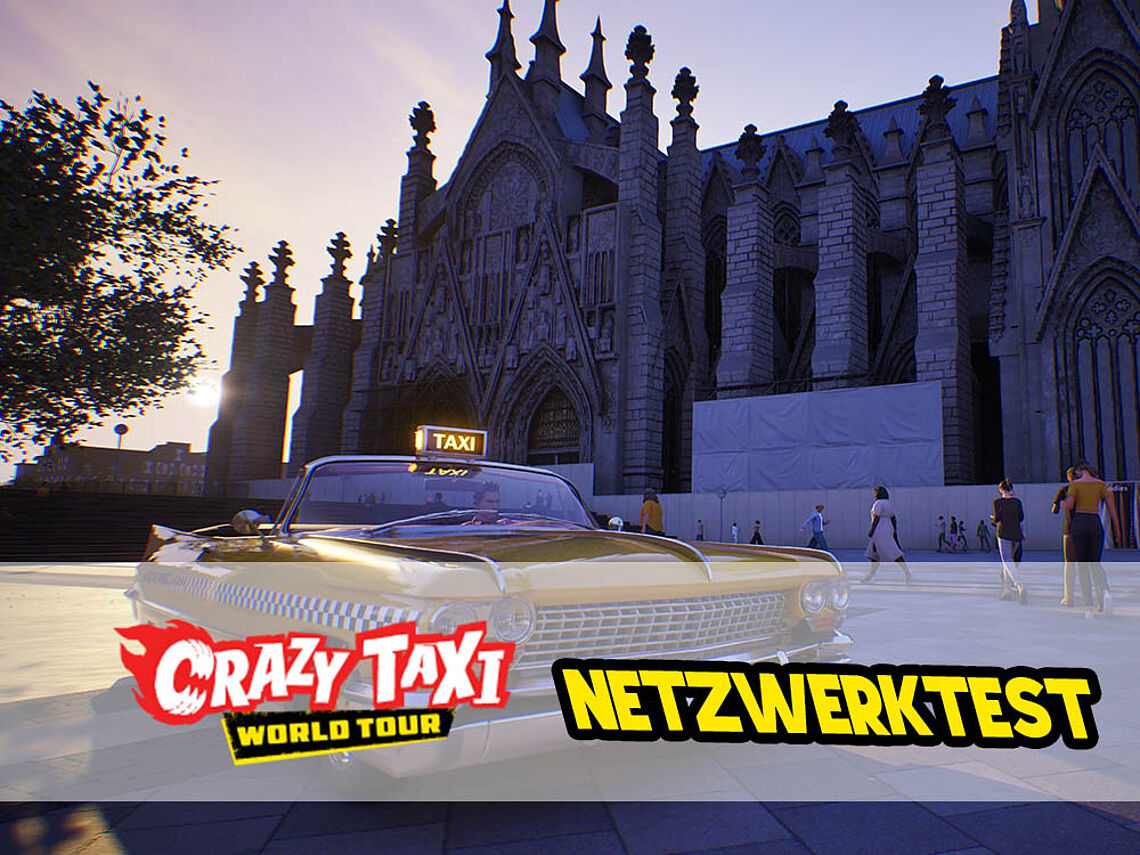 Netzwerktest: Crazy Taxi World Tour