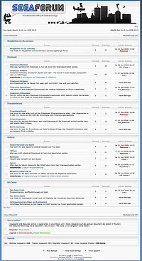 Dreamcast-Germany Forum 2008: Exakt identisch zum Styling von SEGACity.de mit 184 Beiträgen und 33 Mitgliedern.
