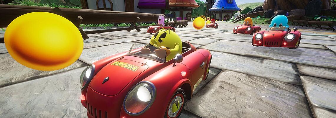 Pac-Man fährt auch mit