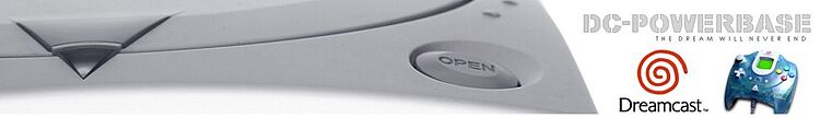 Teaser mit Dreamcast Oberfläche und Kalex erstes DC-Powerbase Schriftzug