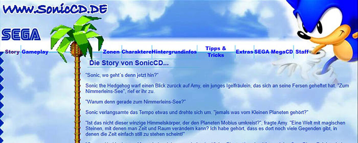 Teaser SonicCD.de