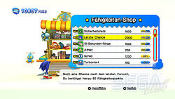 Im Shop: Fähigkeiten wie Athlet, Schild oder Turbostart können erworben werden