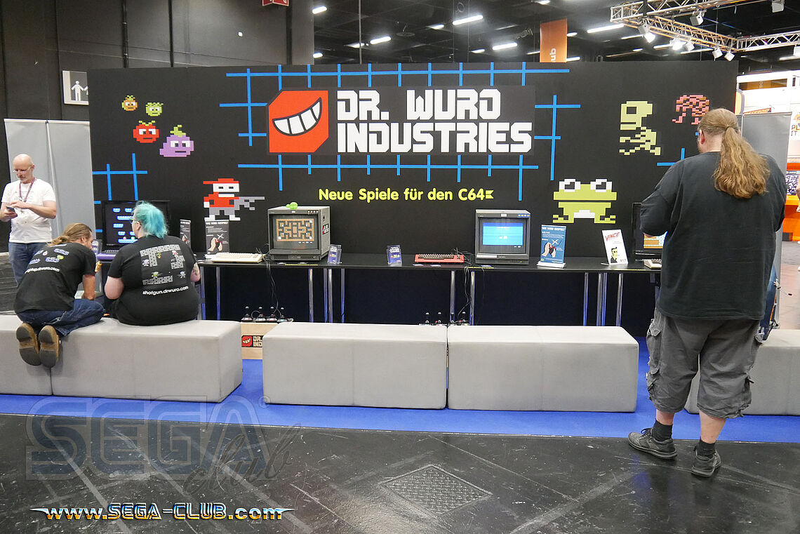 Dr. Wurd Industries mit neuen Spielen für den C64
