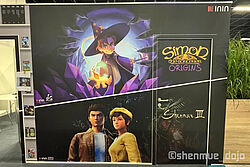 ININ Games mit dem Standdesign zu Shenmue III und einem weiteren Game