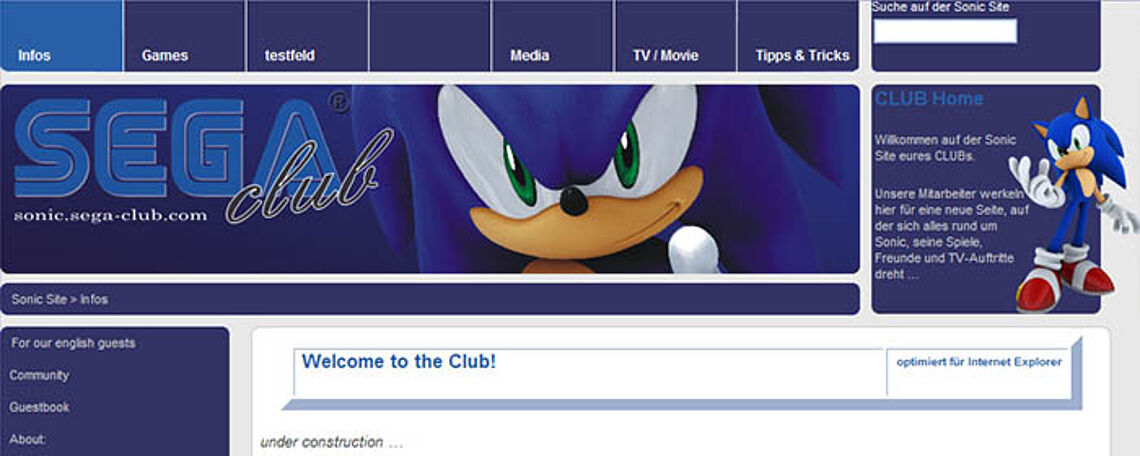 Teaser SONIC Club