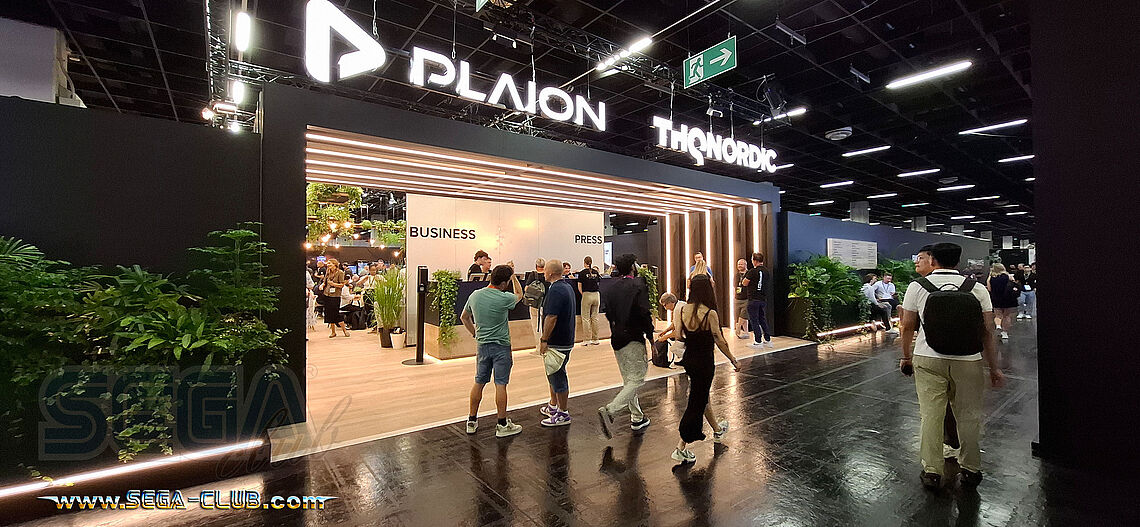 PLAION und THQ Nordic als gemeinsamen Business Stand
