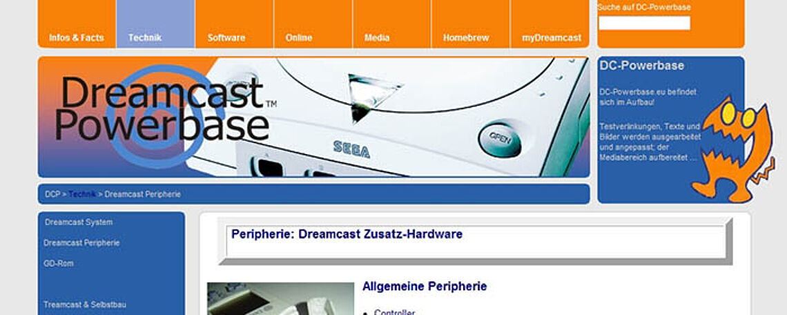 Teaser Dreeamcast Powerbase