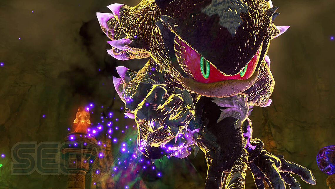 Mephiles the Dark in der Nahaufnahme