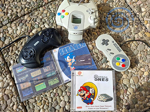 Emultoren für Mega Drive und Super Nintendo für Dreamcast