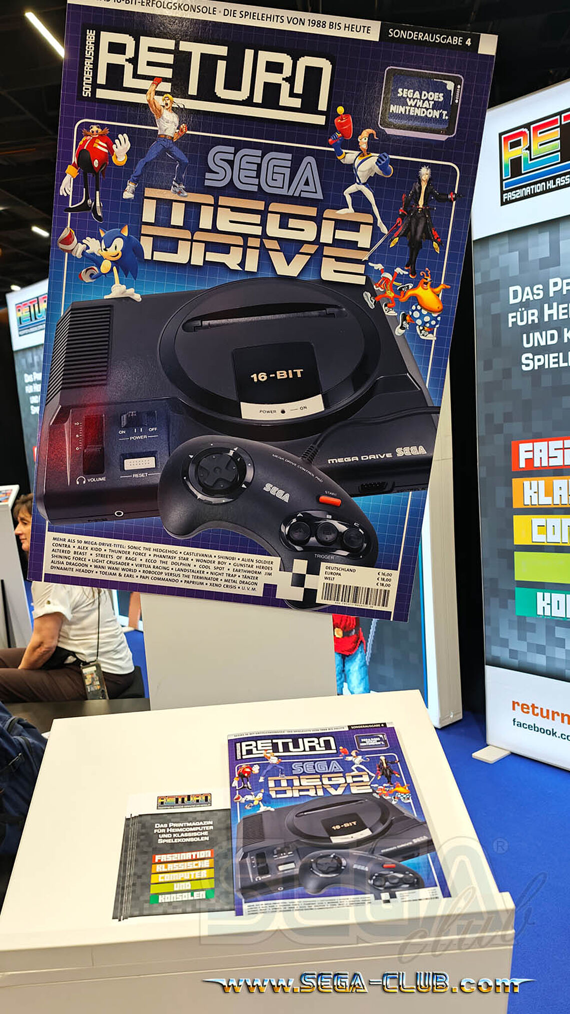 RETURN Magazin: mit der Mega Drive Spezialausgabe