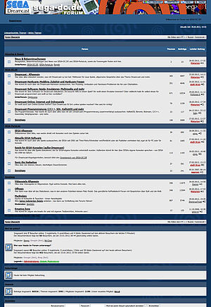 SEGA-DC.de-Forum in 2012: 60.324 Beiträge, 3.591 Themen und 1.194 Mitglieder. Zuletzt geantwortet haben u.a. Maturion, staR-Kron und ShenmueFreak