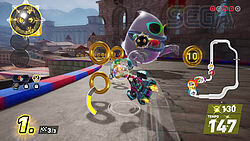 King Boom Bo greift Fahrer Nr. 1 an, es gibt kein Entkommen