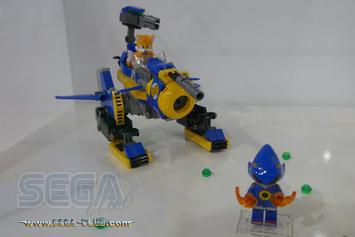 LEGO Tails als Spielzeug in seinem Tornado