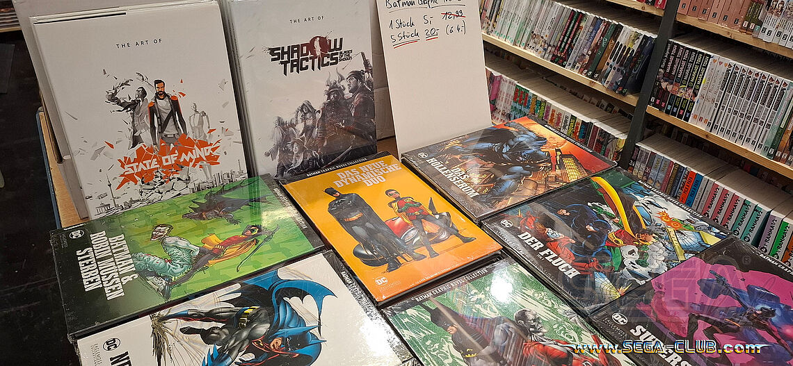 Batman Graphic Comics für 5 Euro oder 5 Stück für 20 Euro