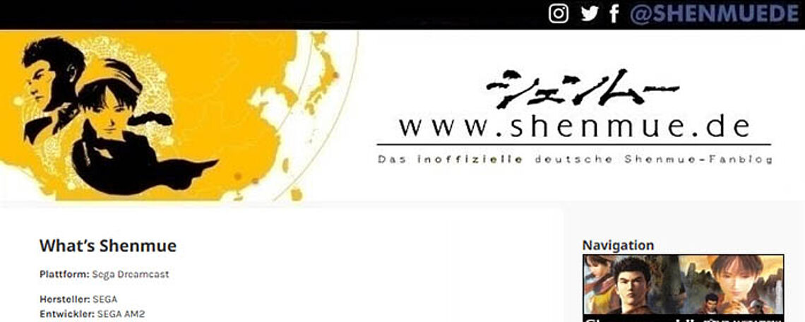 Teaser ShenmueDE