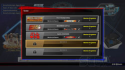 Turnier-Modus in der World Tour: diese schalten sich erst schrittweise frei