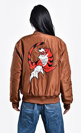 Shenmue Jacke mit Tiger-Aufdruck
