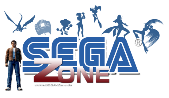 Das neue SEGA-Zone Logo umgeben von vielen SEGA-Charakteren