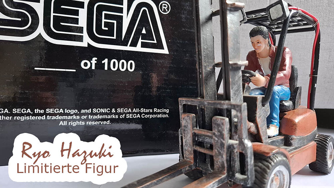Limitierte Figur: Ryo im Gabelstapler