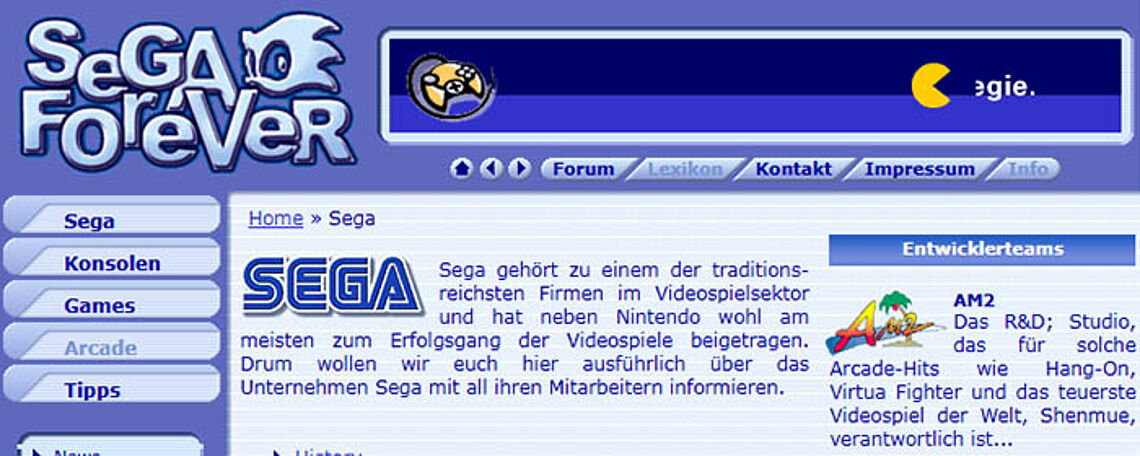 Teaser Sega Forever