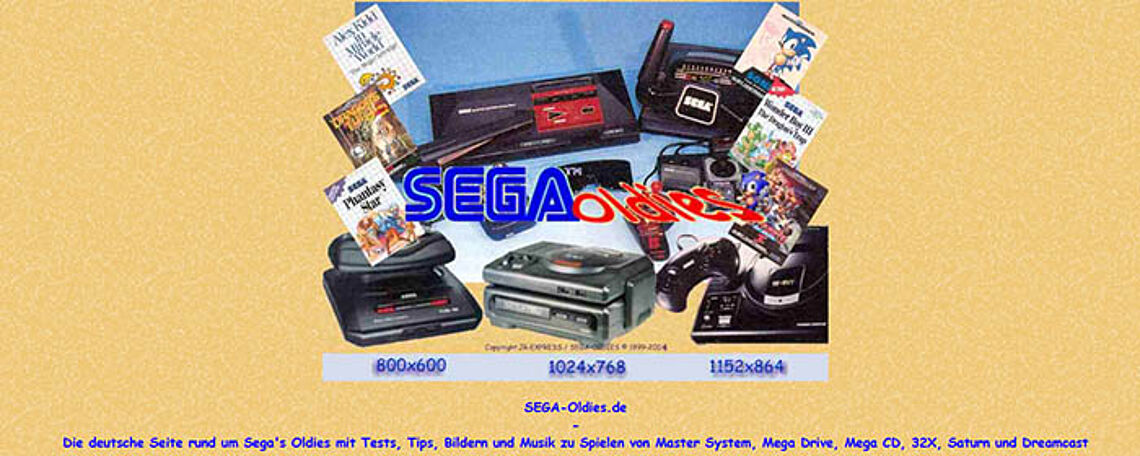 Teaser SEGA-Oldies