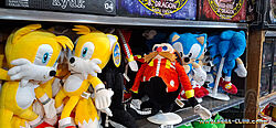 SEGA Plüsch: Sonic, Dr. Eggman und Tails