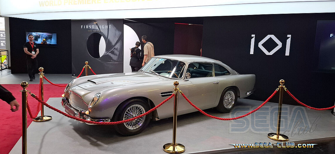 Aston Martin Oldtimer in der Nahansicht