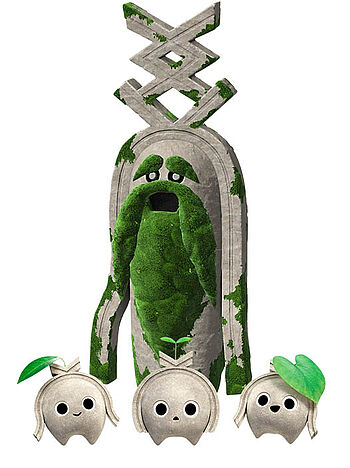 Koko-Wesen aus Sonic Frontiers