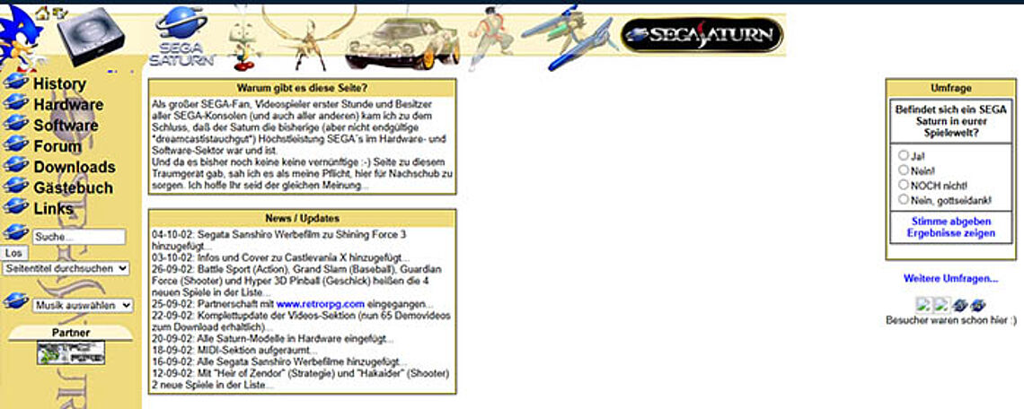 Teaser SEGA-Saturn.net