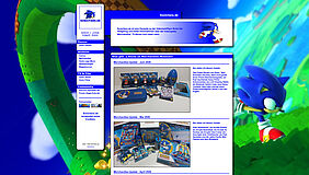 Sonicfans.de mit Merchandise-Artikel