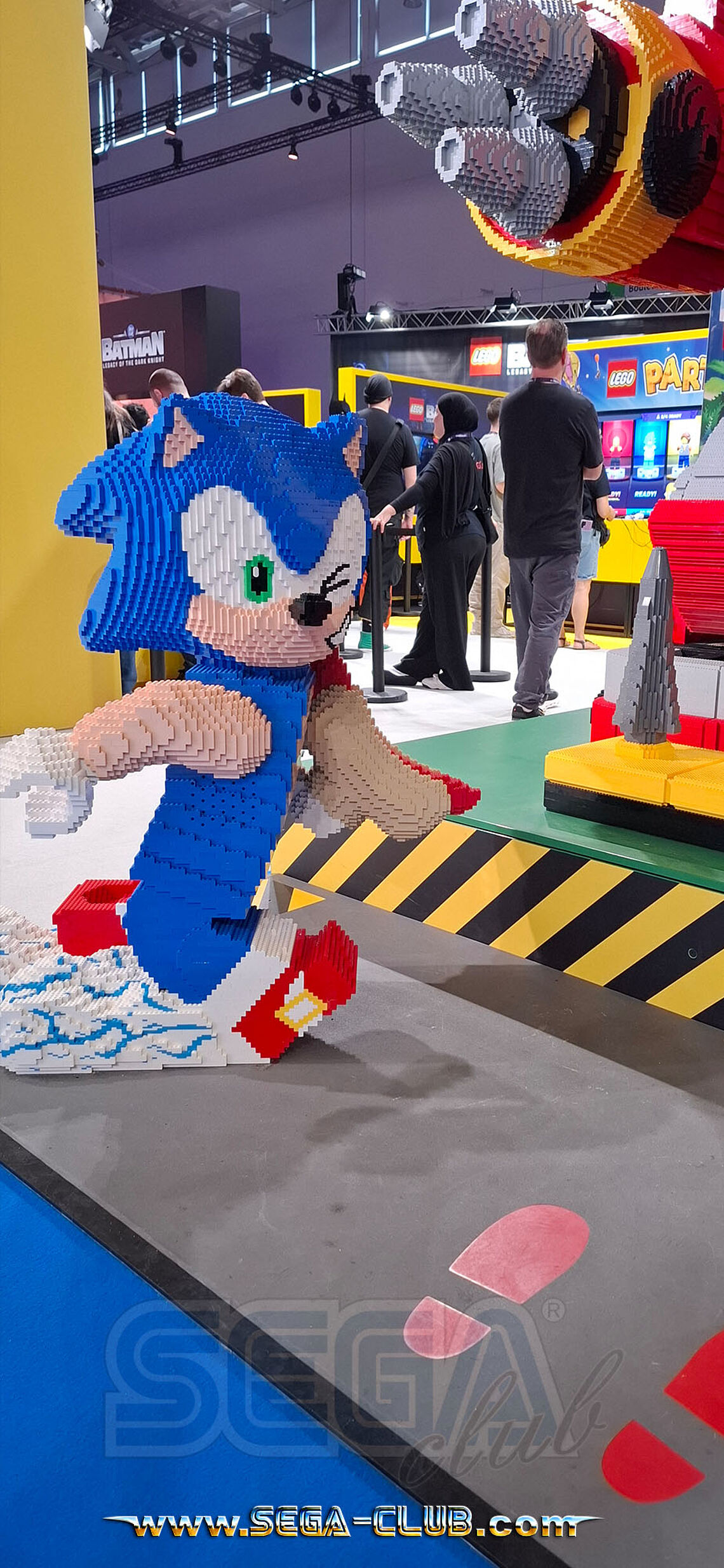 SONIC-Lego am Lego Stand