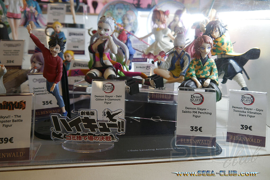 Demon Slayer Figuren aus dem Elbenwald für 35 bis 40 Euro