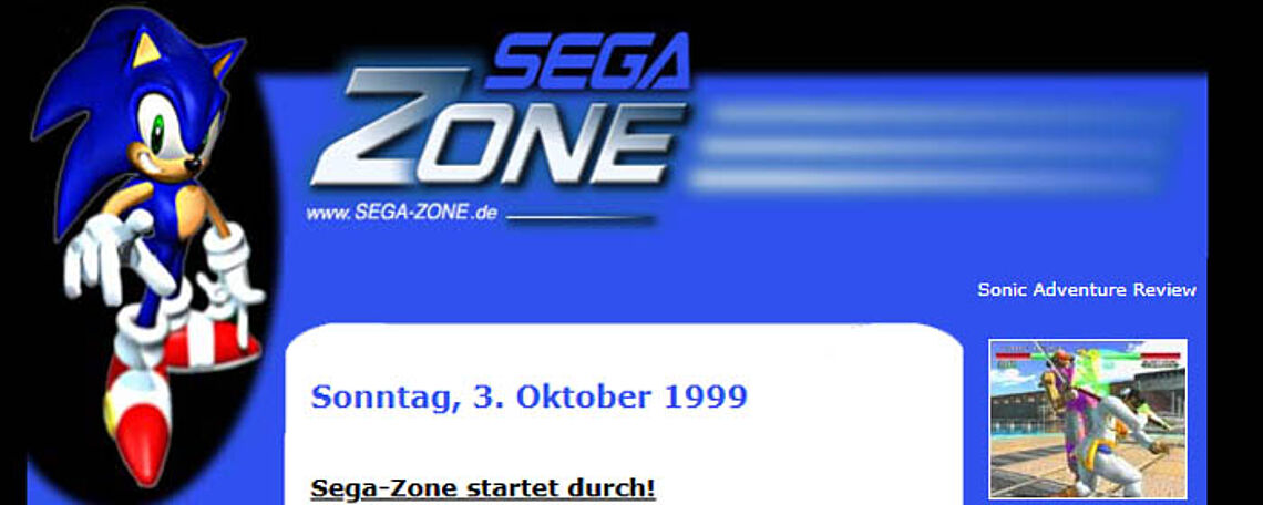 Teaser SEGA-Zone