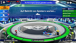 Auf Beitritt warten: Freunde-Match-Lobby und Rennregeln